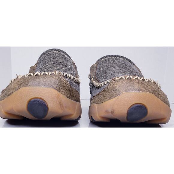 TWISTED X Boots Eco TWX Slip On Driving Moccasins Loafers Men's Size 13W ~VGUC - Picture 8 of 16